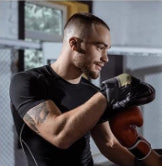 Máquina de boxeo inteligente yk-003 + guante negro