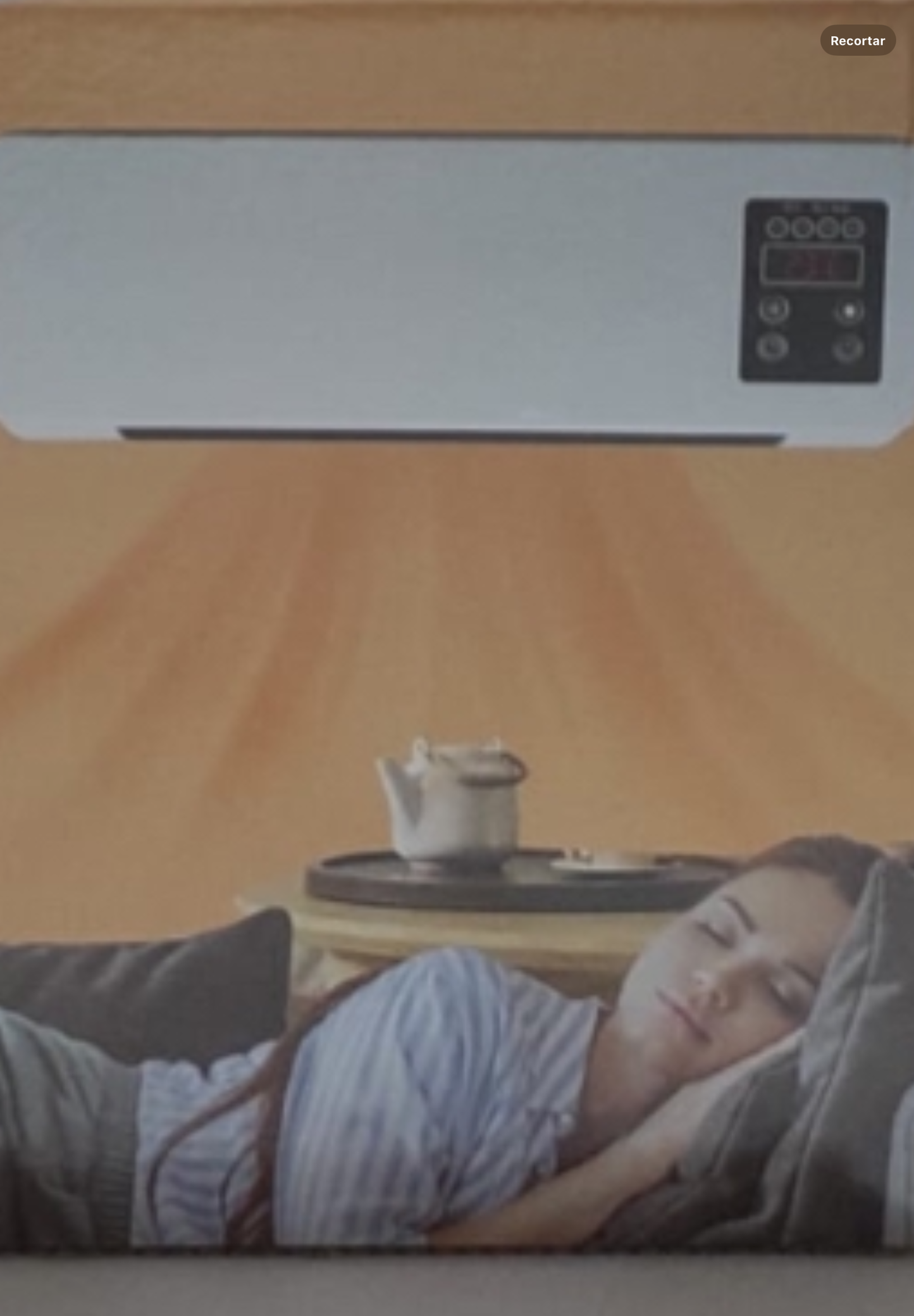 Mini aire acondicionado portátil 2 en 1