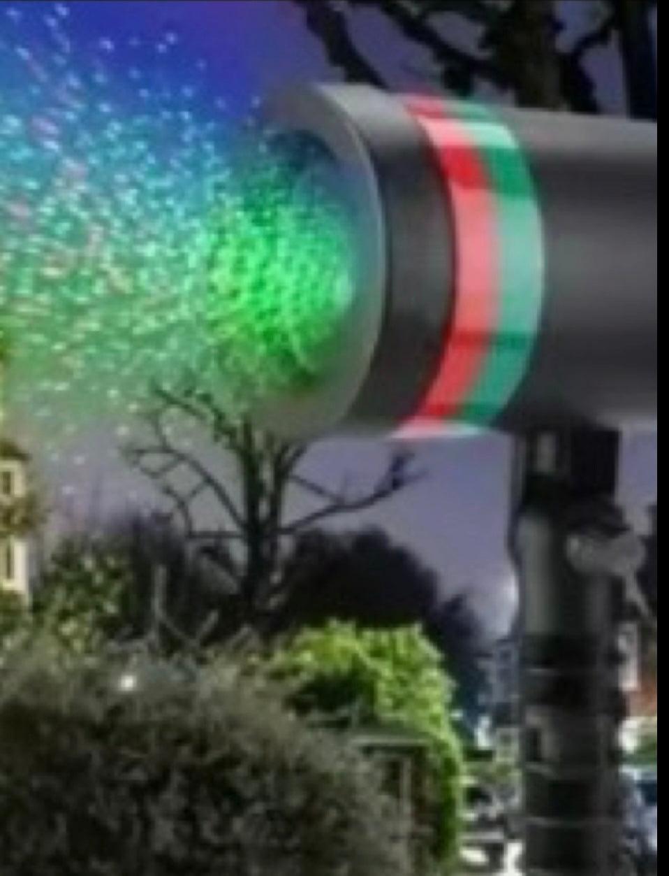 Proyector luces navidad exterior