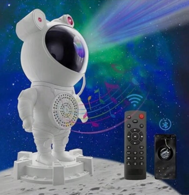Proyector Galaxia Astronauta 3 en 1