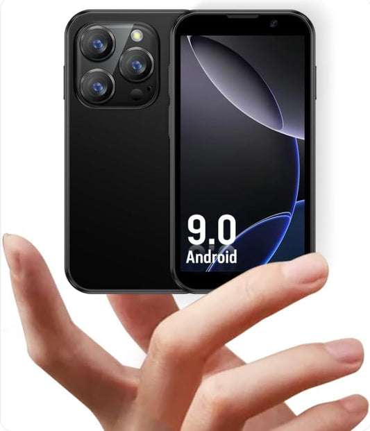 Mini teléfono inteligente negro