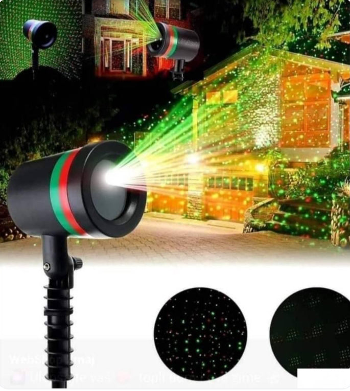 Proyector luces navidad exterior