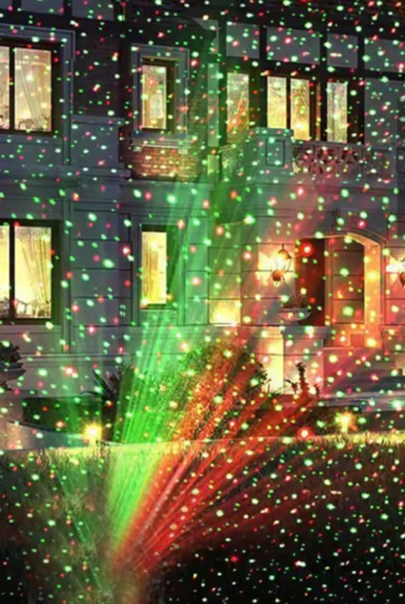 Proyector luces navidad exterior