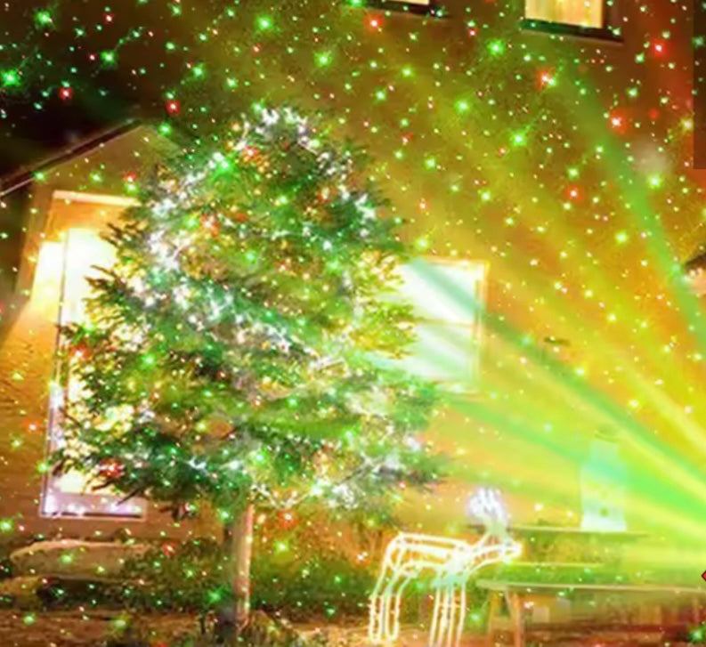 Proyector luces navidad exterior