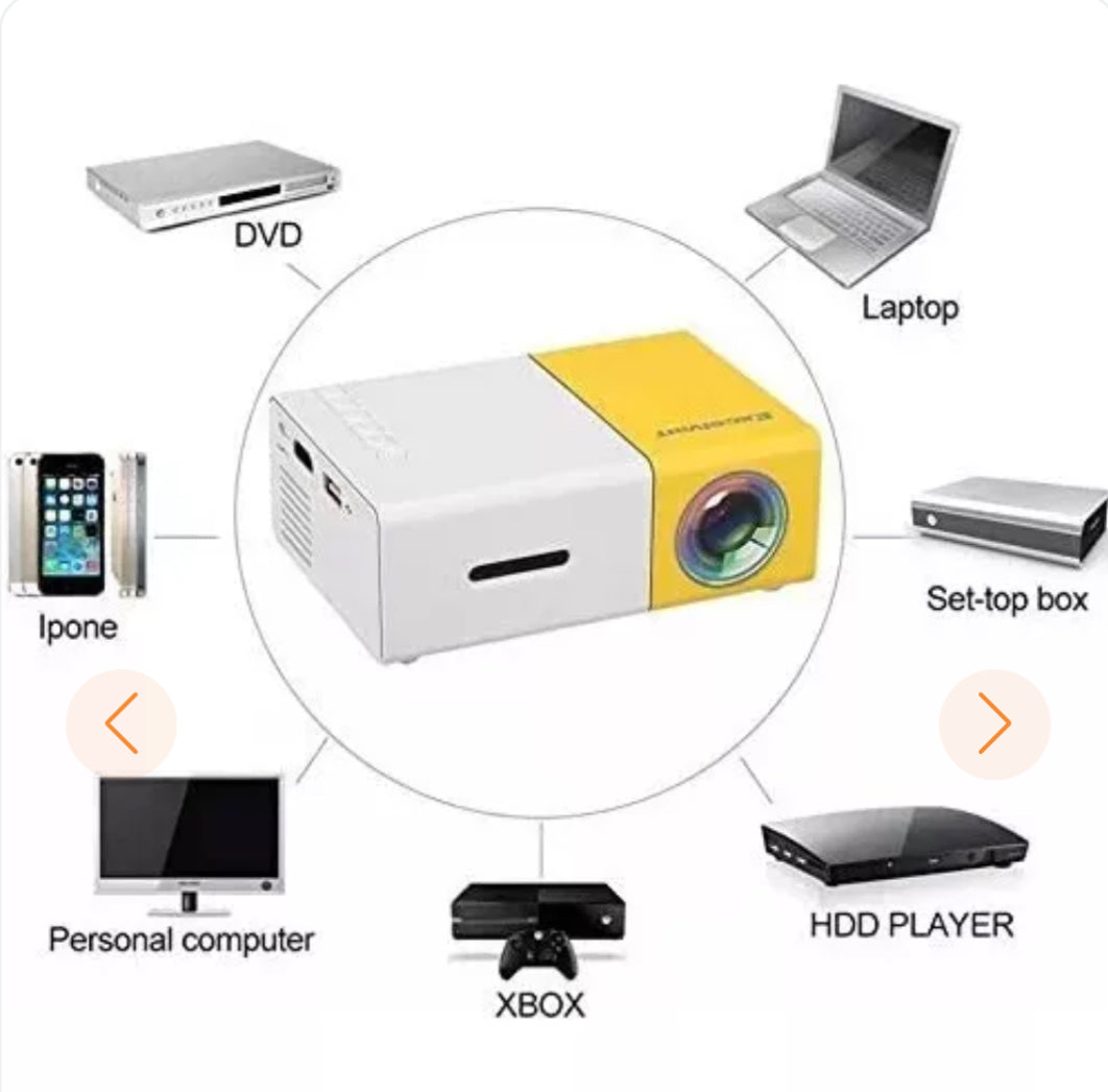 🎥 Mini Proyector Portátil 1080P