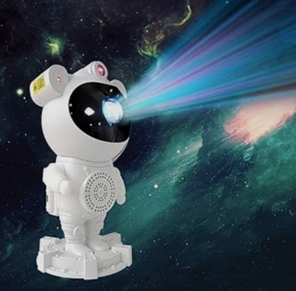 Proyector Galaxia Astronauta 3 en 1