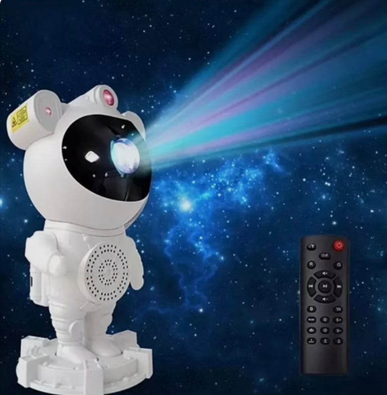 Proyector Galaxia Astronauta 3 en 1